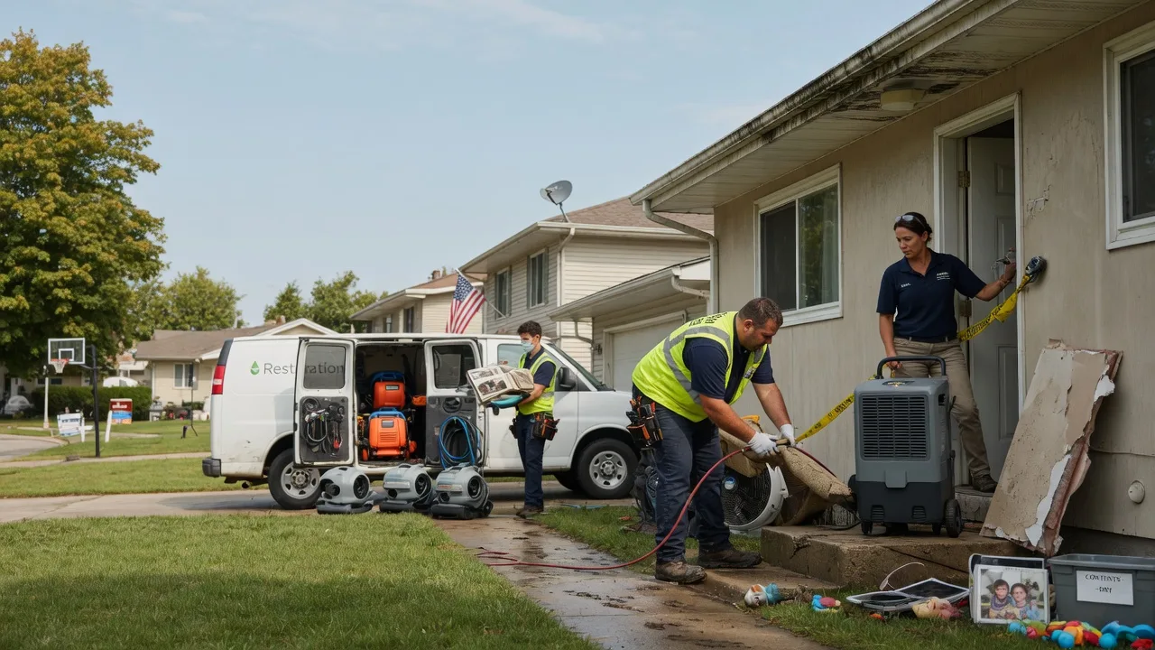 Water Damage Restoration in Cypress, IL near me